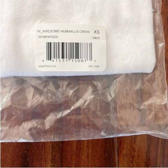 FIGS Awesome Humans Wear FIGS Long Sleeve Tee - Picture 5 of 8